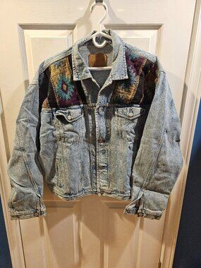 Mens XL Gap Customized Jean Jacket